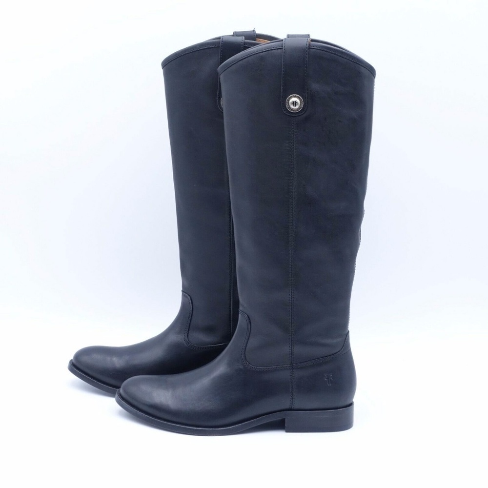 SLD NEW FRYE Original Melissa Button Western Boots 3477167 Black